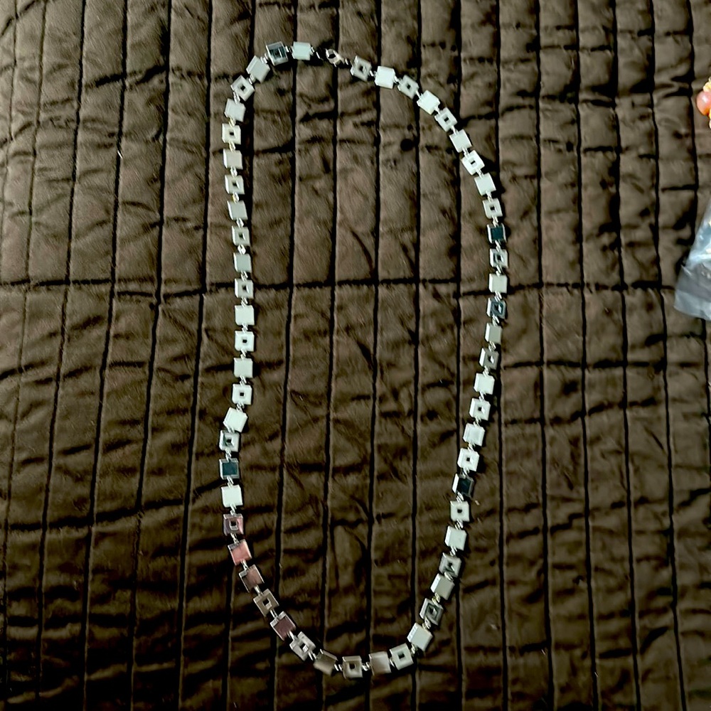 Silver necklace